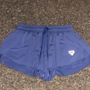 Blue Women's Athletic Shorts